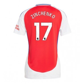 Arsenal Oleksandr Zinchenko #17 Hemmatröja Dam 2024-25 Kortärmad